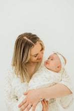 Load image into Gallery viewer, Acacia Robe, Swaddle, Bow bundle
